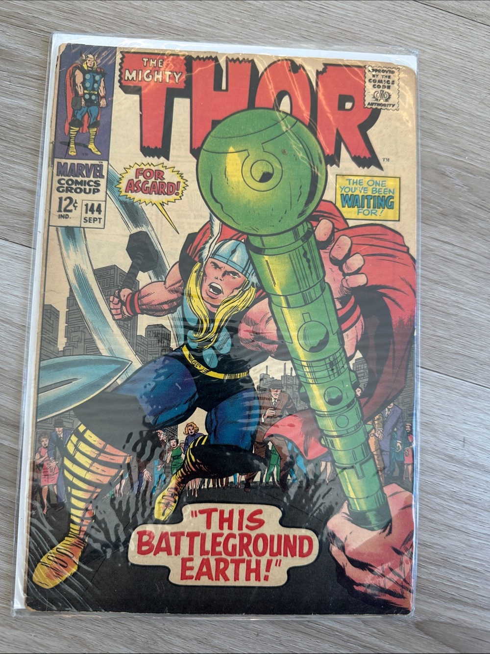 The Mighty Thor Comic Book The Mighty Thor 144 1967 Complete